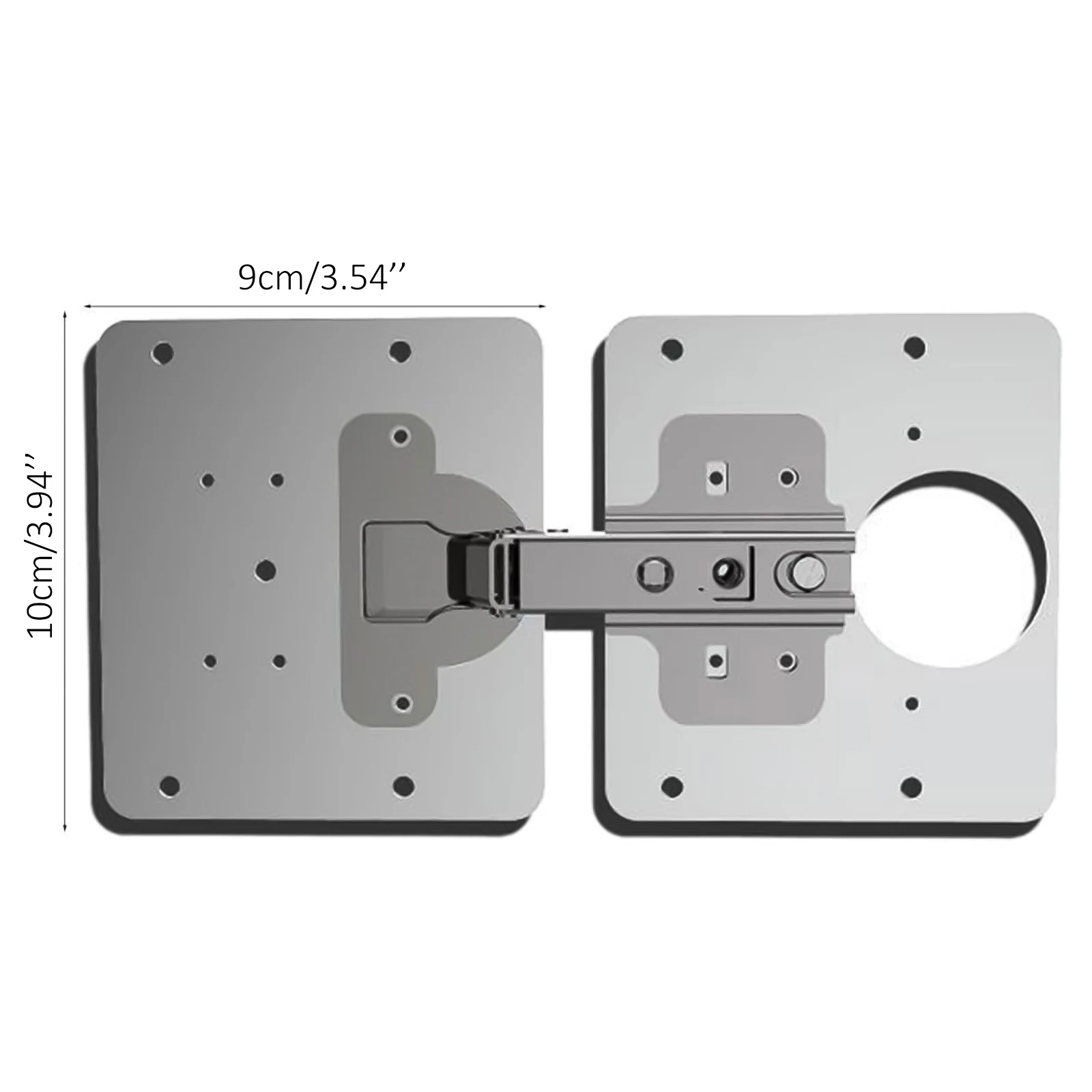 

Stainless Steel Hinge Repair Plate For Cabinet Furniture Drawer Window Plate Repair Accessory Hinges For Wood Furniture Fittings