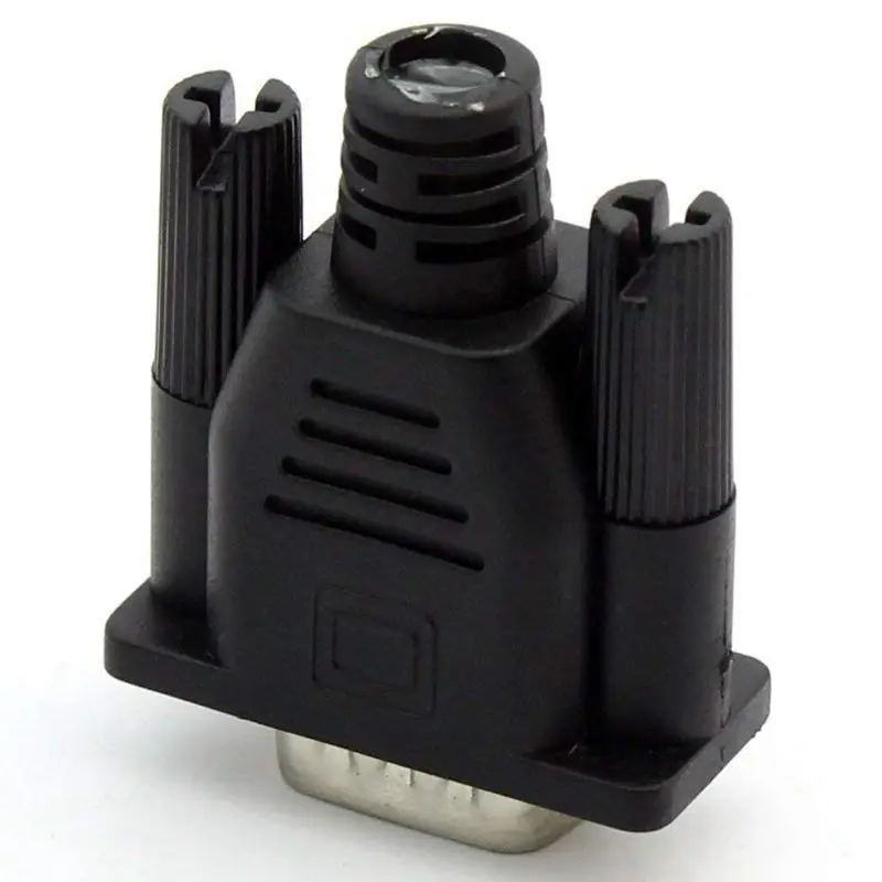 New VGA Virtual Display Adapter Male Dummy Plug EDID Headless Ghost Emulator Lock Plate | Электроника