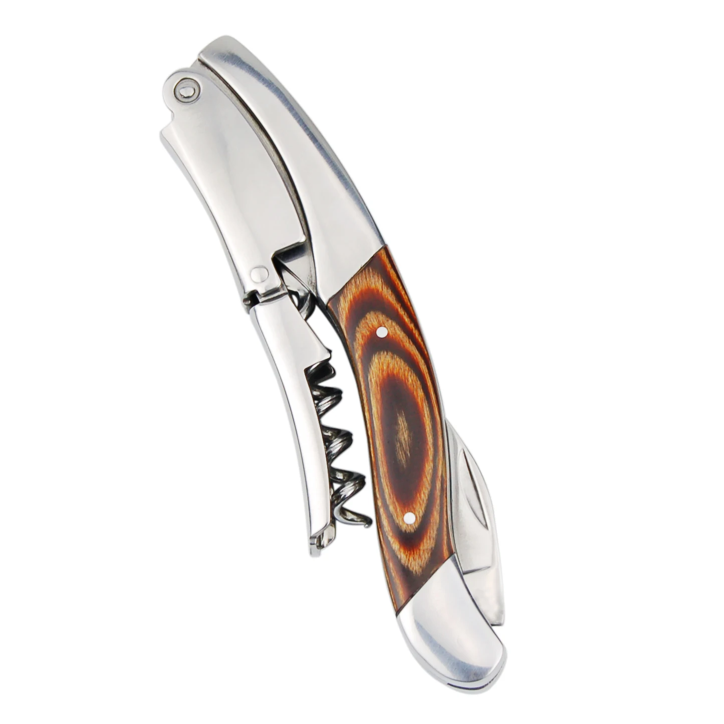 Штопор Forkry для официанта открывашка бутылок вина с деревянной ручкой | Дом и сад