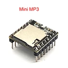 DFPlayer мини модуль MP3-плеера, плата декодирования голоса MP3, Sup порт ing TF карта U-Disk IOпоследовательный портAD, для Arduino UNO