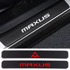 4 шт., автомобильные наклейки из углеродного волокна