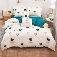 100 skin friendly four piece bed sheet quilt cover three piece single quilt cover in student dormitory