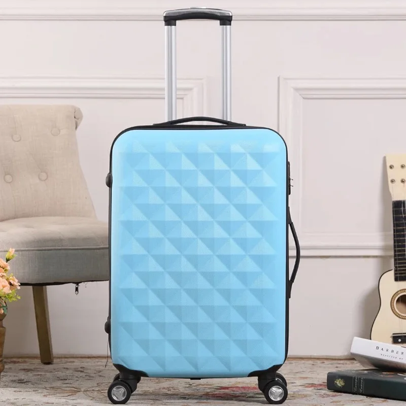 Чемодан на колесиках для женщин Спиннер со стразами школьная сумка студентов