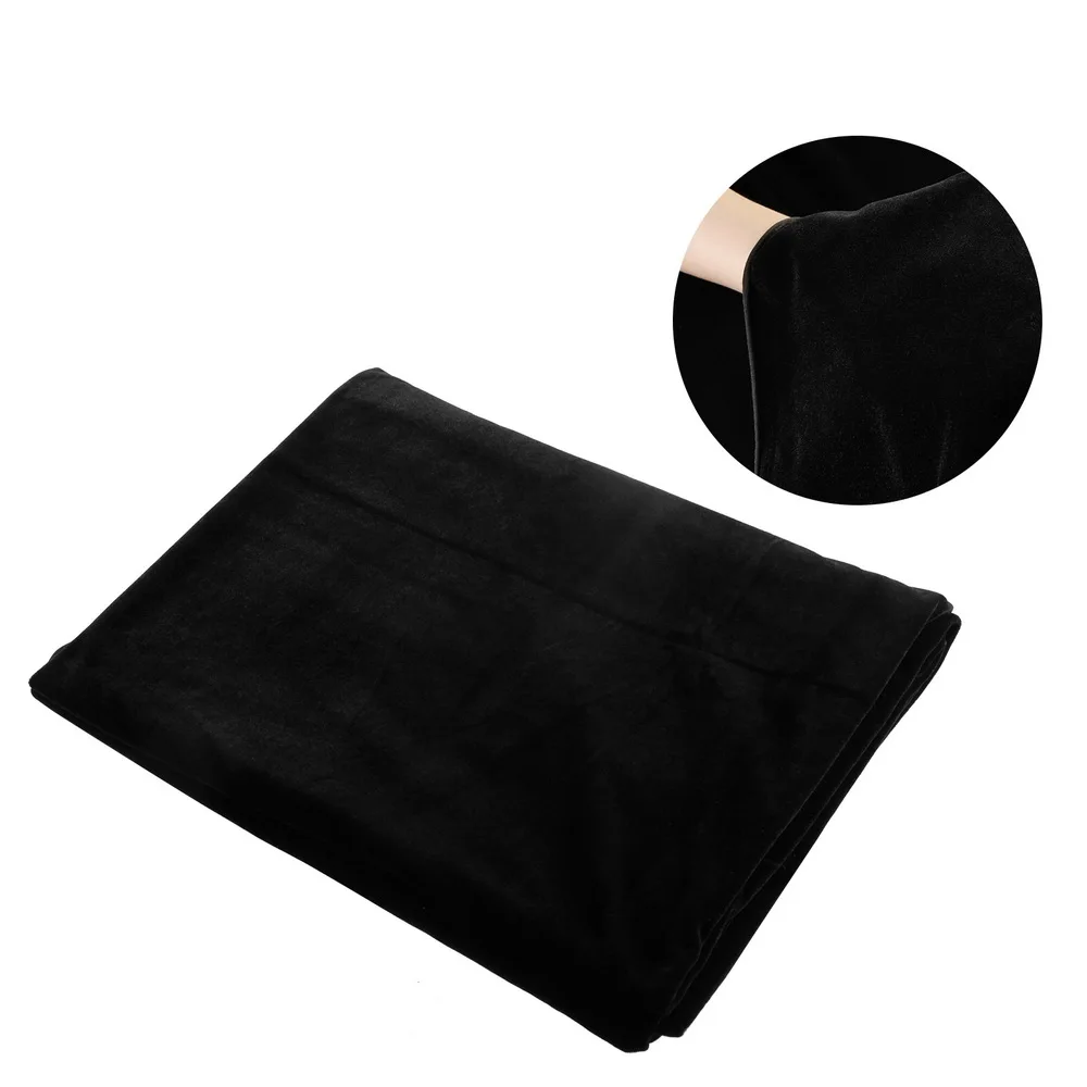 2*1 м/2*2 м/2*3 mCrafts Conference on gold velvet cloth толстый черный фон Декоративная скатерть ткань для штор