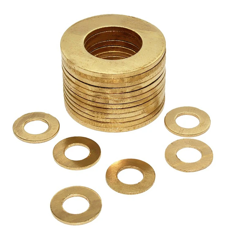Латунная плоская шайба набор прокладок M2 5 M3 M4 M5 M6 M8 M10 M12 M14 M16 | Обустройство дома