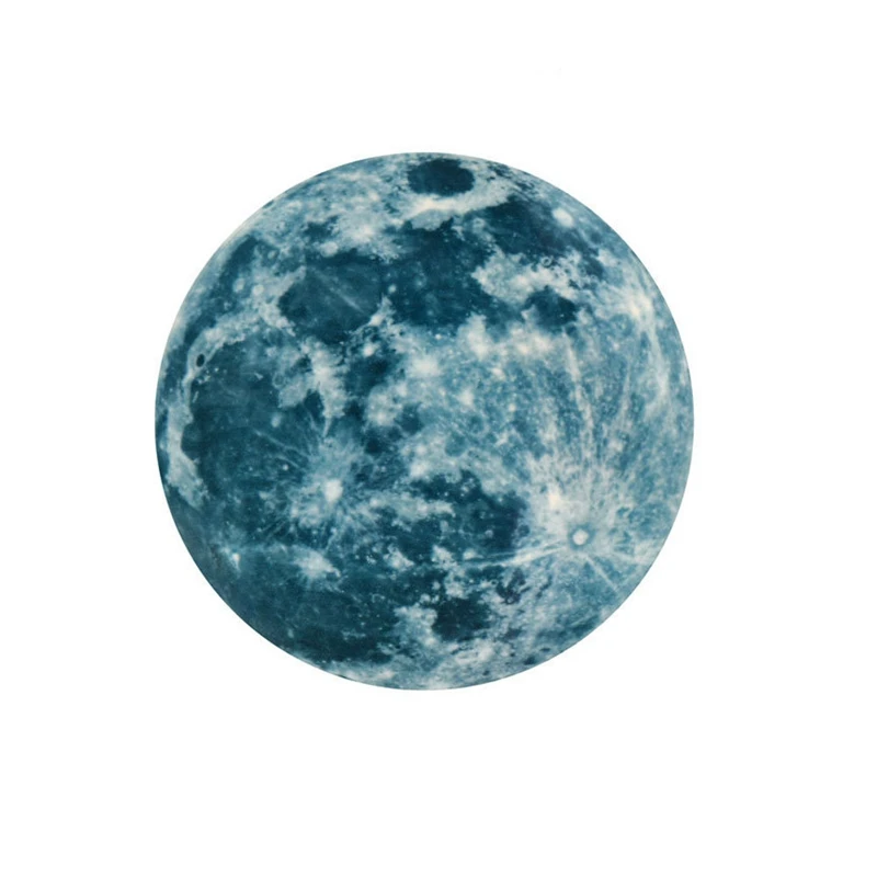 

Luminous Moon 3D Wall Sticker for kids room living room bedroom decoration home decals Glow in the dark