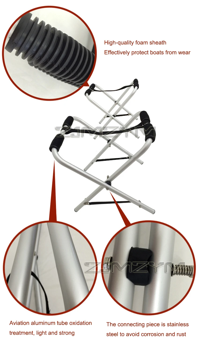 Y08009 портативная Легкая Складная напольная подставка для Каяка фотосессия