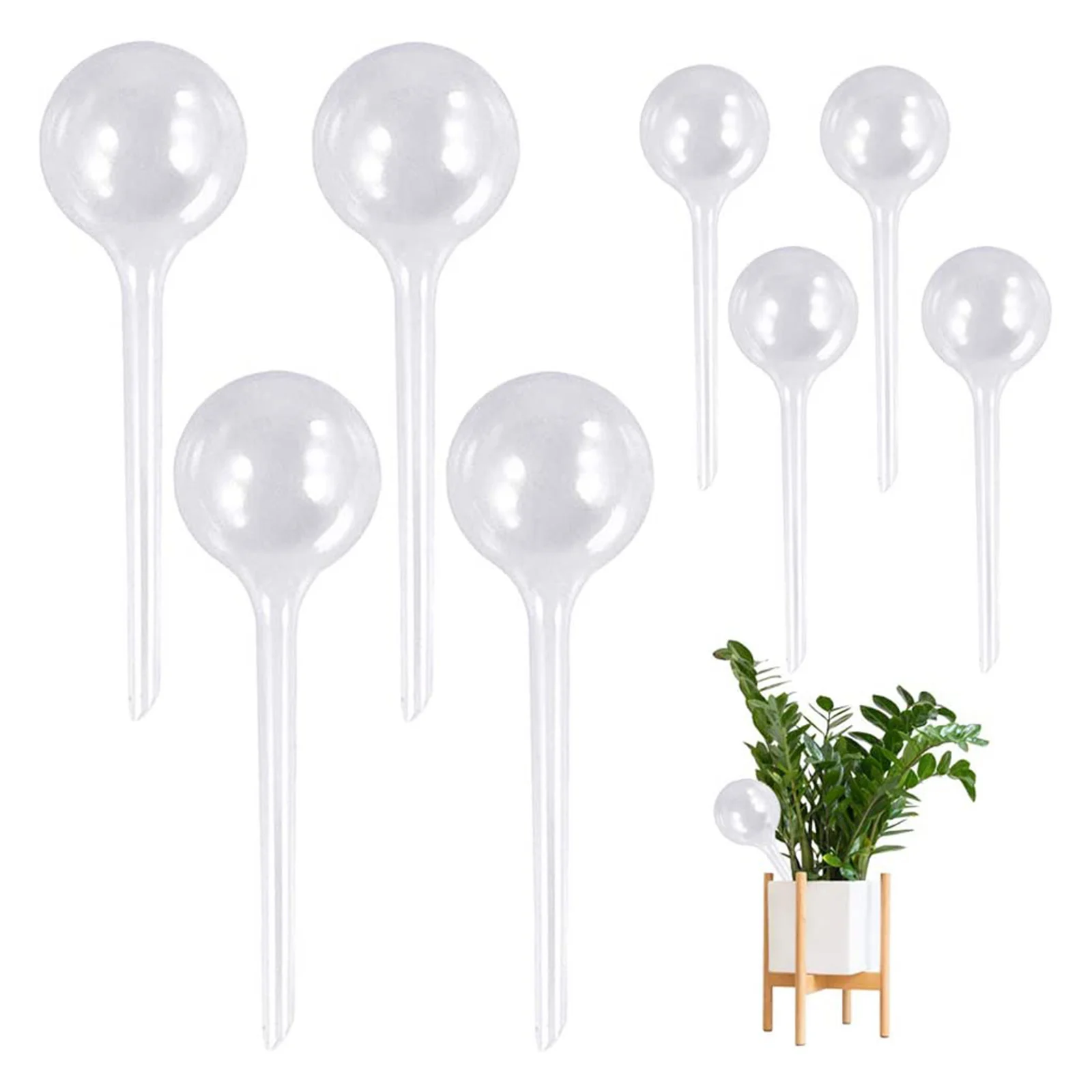 

8 Pieces Self Watering Bulbs Globes Automatic Drip Irrigation Waterer Indoor