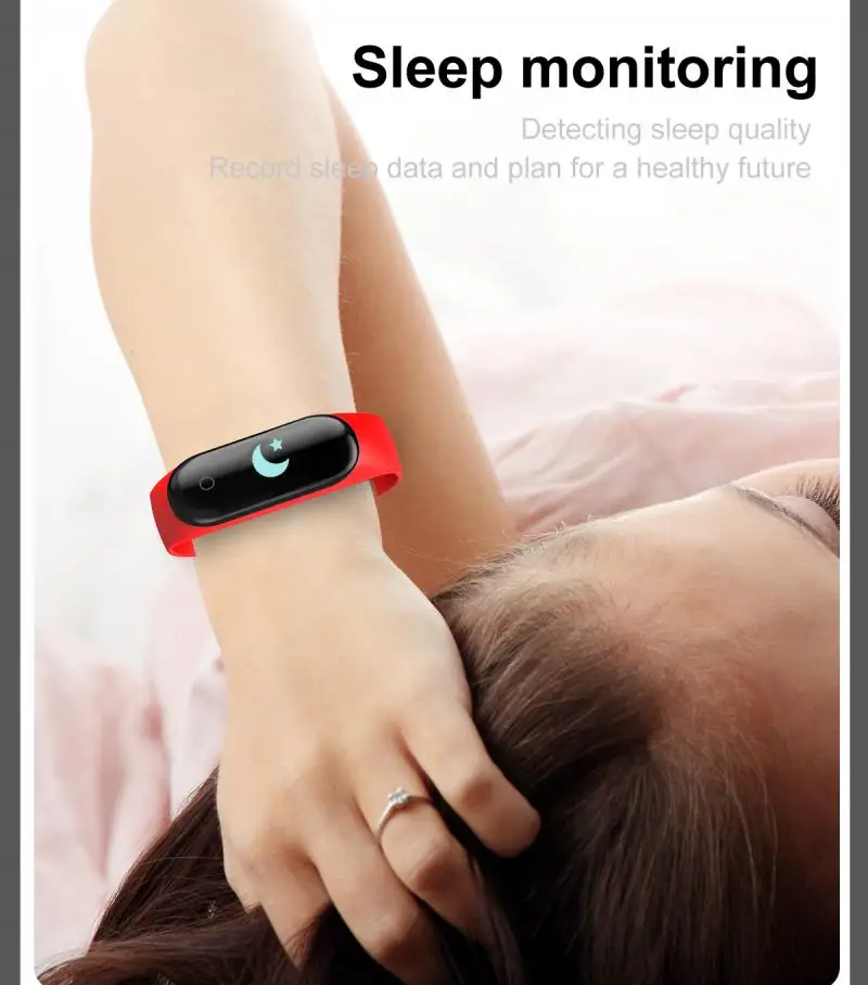 smart band wristband blood pressure heart rate monitor pedometer sport wristbands bracelet wearable devices 2021 new free global shipping