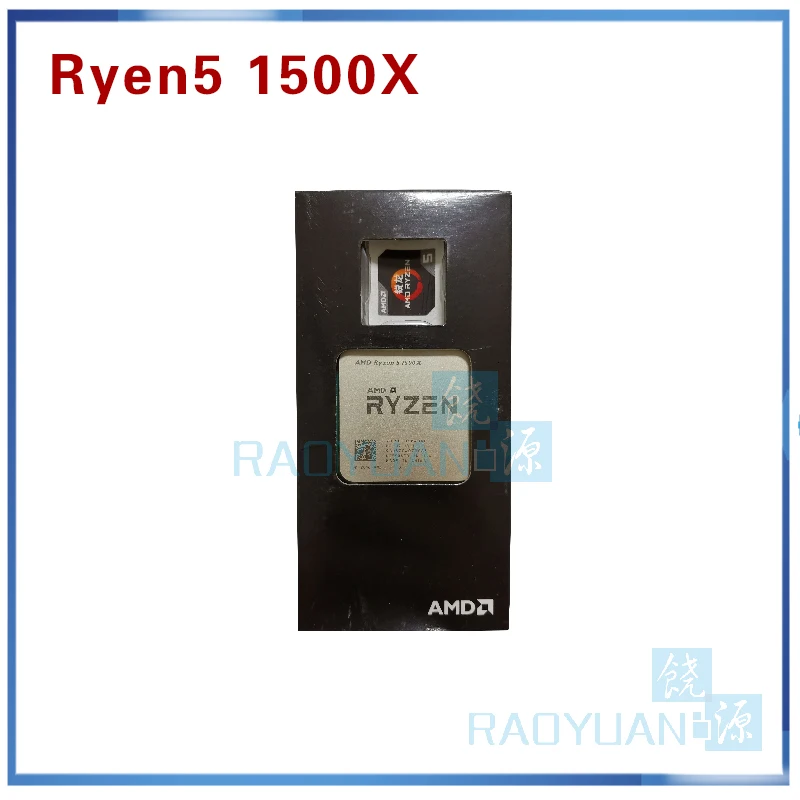 Четырехъядерный процессор AMD Ryzen 5 1500X R5 1500X3,5 GHz L3 = 16M 65W YD150XBBM4GAE Socket AM4