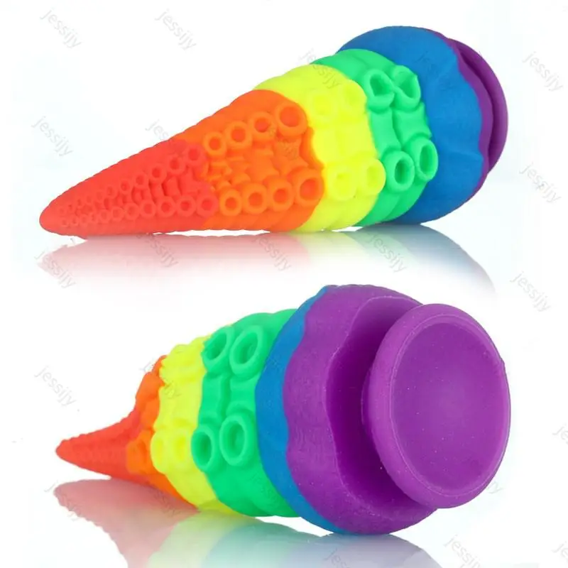 Фаллоимитатор-монстр огромные анальные игрушки для лесбиянок на присоске