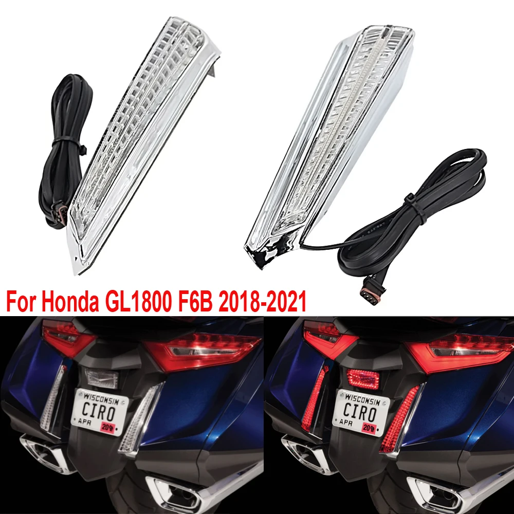 

NEW Accessories For Honda Goldwing Gold Wing GL1800 GL 1800 F6B 2018 2019 2020 2021 LED Filler Panel Lights Chrome or Black