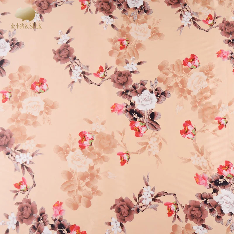 

120 cm pure silk heavy satin 30 m heavy silk fabric silk fabric cheongsam garment