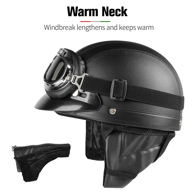 Велосипедный шлем открытое половинное лицо с очками Женский для дорожного