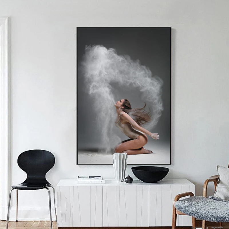 

Dance Girl Canvas Painting Posters And Prints Aesthetic Room Decor Wall Art Home Decorations Pictures For Living Room Bedroom