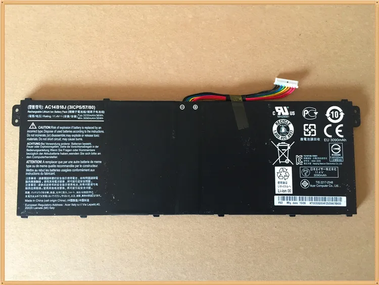 Оригинальный аккумулятор для Acer Aspire Новый 1 5 6 2 3 36 Вт/ч|Аккумуляторы ноутбуков| |