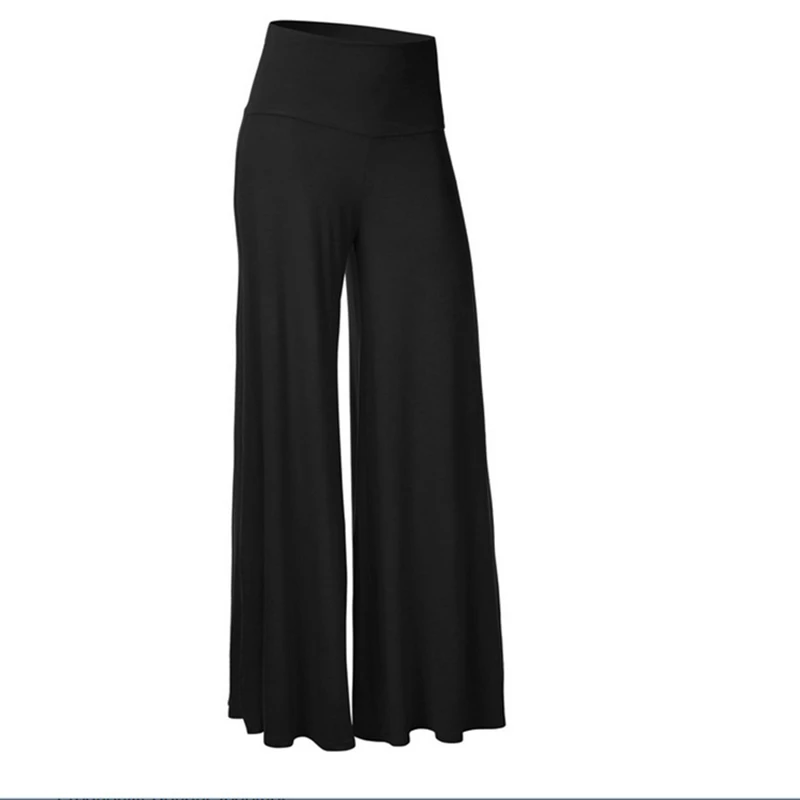 

Spring/summer High Waist Wide-leg Pants Flowing Latin Tap Dance Slacks New Fashion Casual Plus Fashion Wild Mature Lady Pants