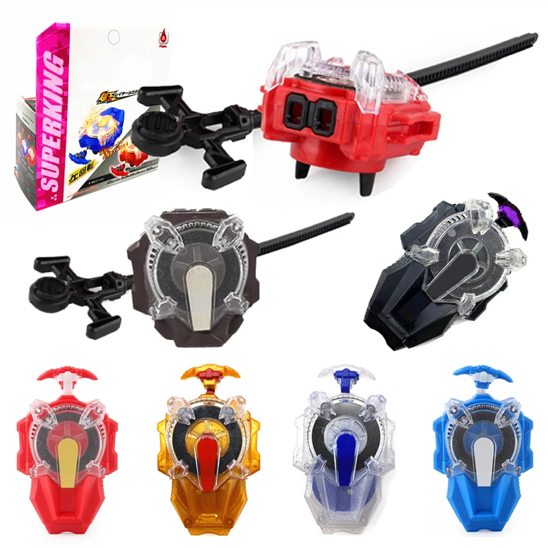 

Beyblades Burst Launcher Two-way Ruler Sparking Anttena Gyro Accessories Toys for Children
