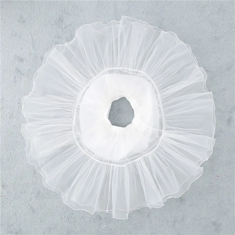 Летняя новая одежда для маленькой девочки 2 слоя женская повседневная Короткая Юбка стильная и легкая плиссированная юбка-кринолин платье-пачка на свадьбу, на выпускной, костюм с юбкой