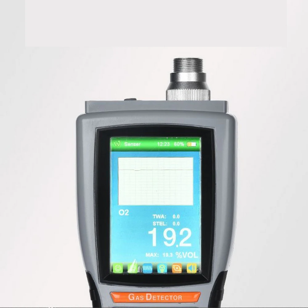 Детектор O3 датчик утечки озона газоанализатор 0-5/50/100/200 PPm USB-порт качество воздуха