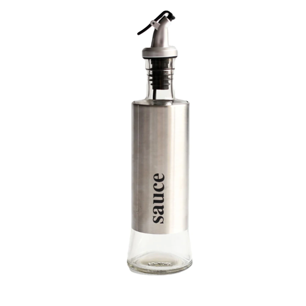 

300ML Pro Cooking Seasoning Bottle Dispenser Sauce Bottle Storage Bottles for Oil and Vinegar Olive bottle Container