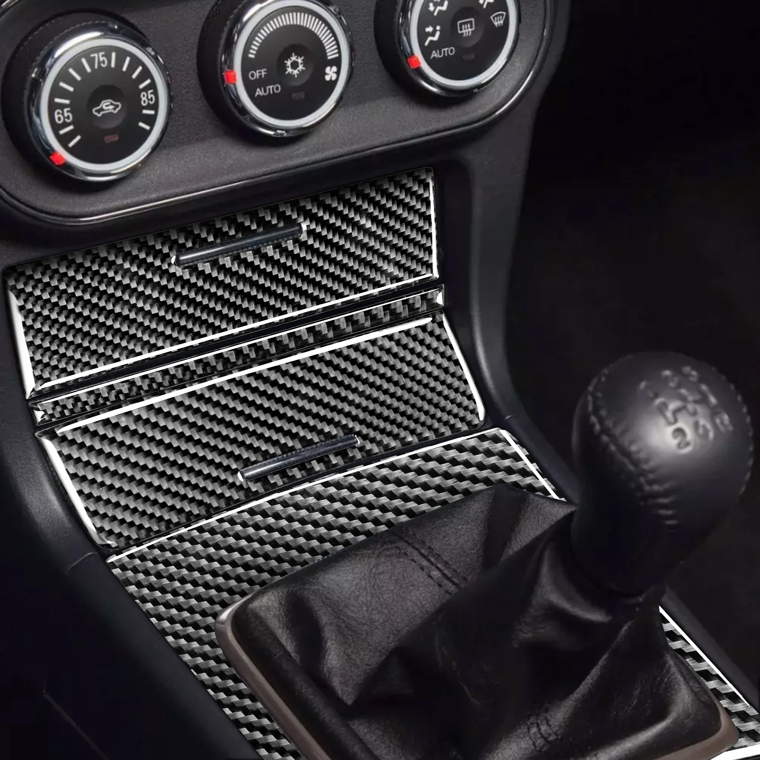 Для Mitsubishi Lancer ES DE GTS 2008 2015 углеродное волокно ручная передача объемная рамка