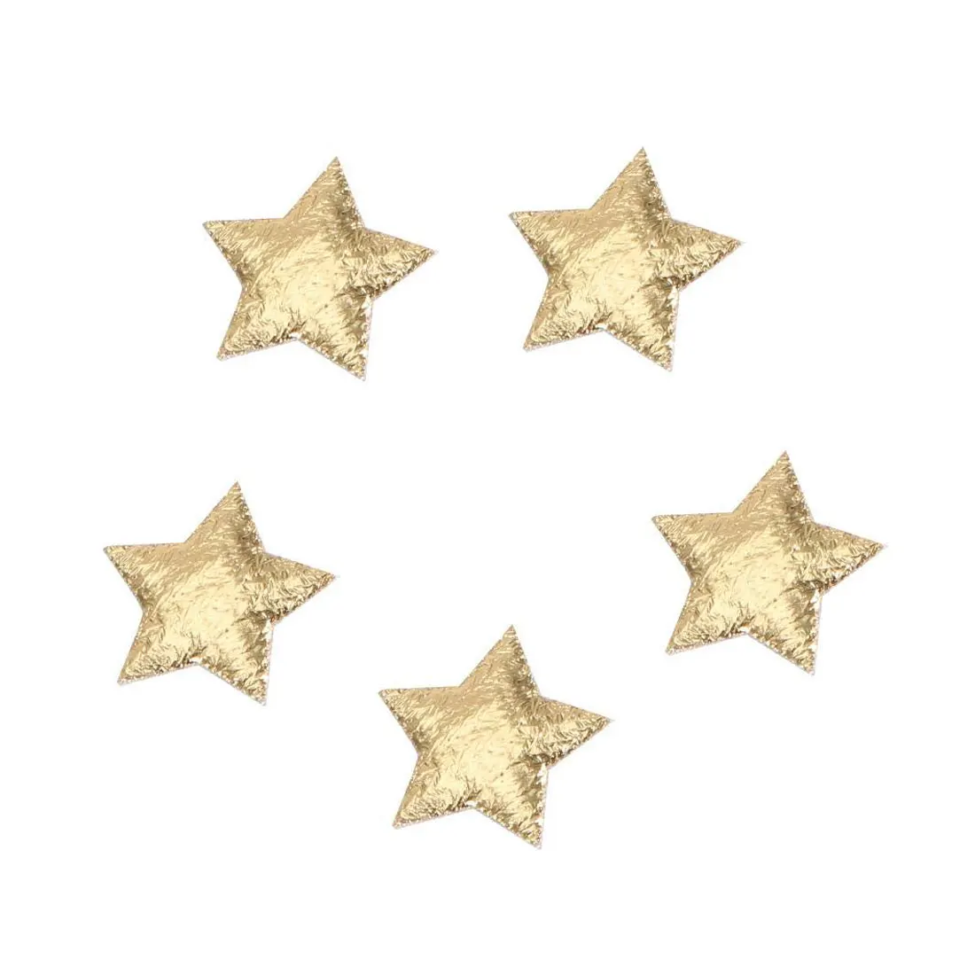 100pcs 20mm Gold Star Soft Foam Fabric stars for Christmas Wedding Party Decoration DIY Scrapbook Cards Ornaments | Дом и сад