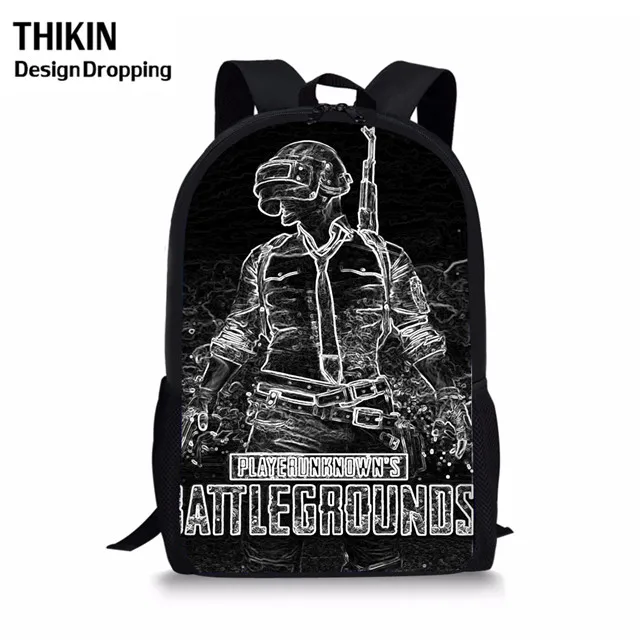 10 Рюкзаки battlegrounds от THIKIN Game Player Unknown, школьные сумки PUBG, рюкзак для фанатов игр бойфренда, сумка через плечо, рюкзак - Цвет: 10