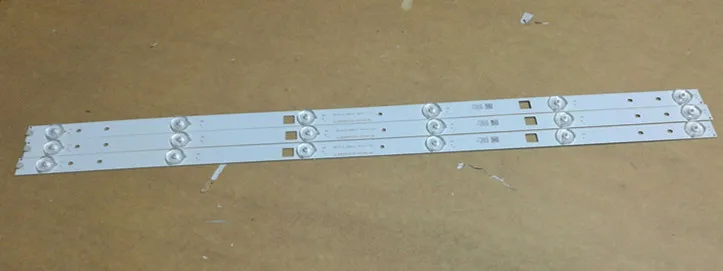 

New LED backlight strip 6 lamp 59.6cm aluminum substrate LED baclkight bar jl. d32061235-057as-m