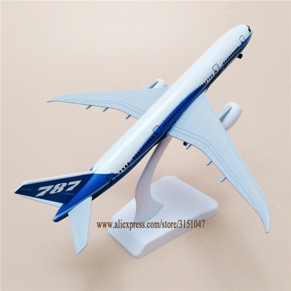 Модель самолета 20 см литая под давлением 787 B787 w колеса подарок |