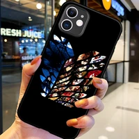 anime japanese attack on titan phone case for iphone 12 mini pro 5 6 6s 7 8 se plus x xs xr 11 pro max funda silicone cover