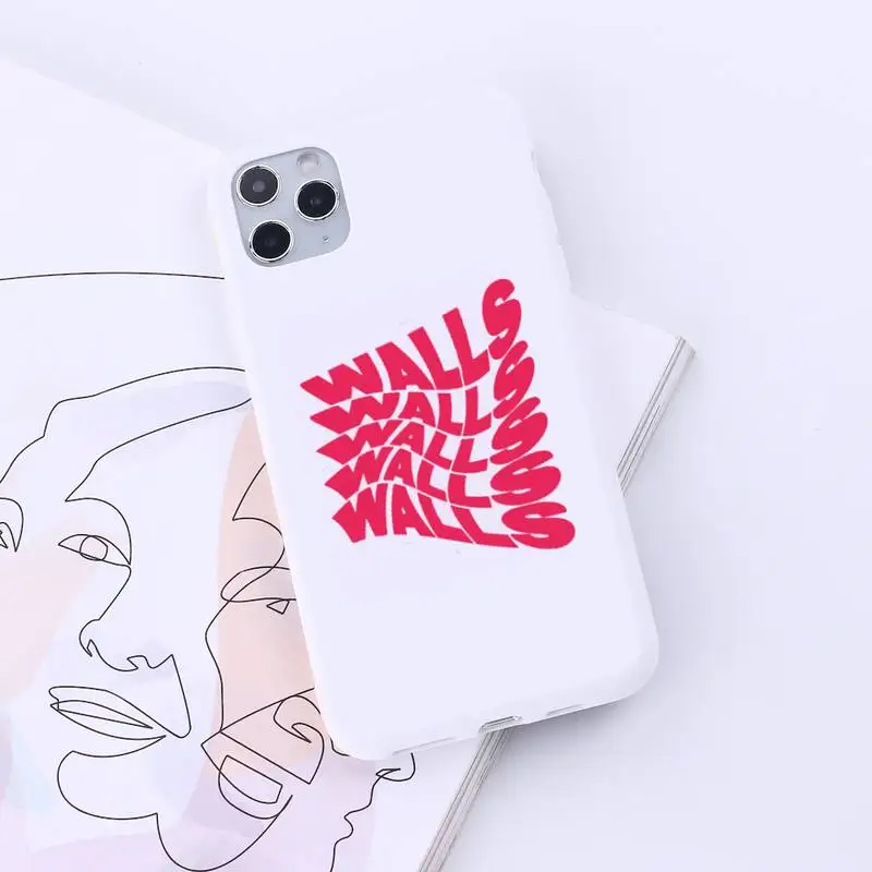 

Louis Tomlinson One Direction fashion band Phone Case Candy Color for iPhone 6 7 8 11 12 s mini pro X XS XR MAX Plus