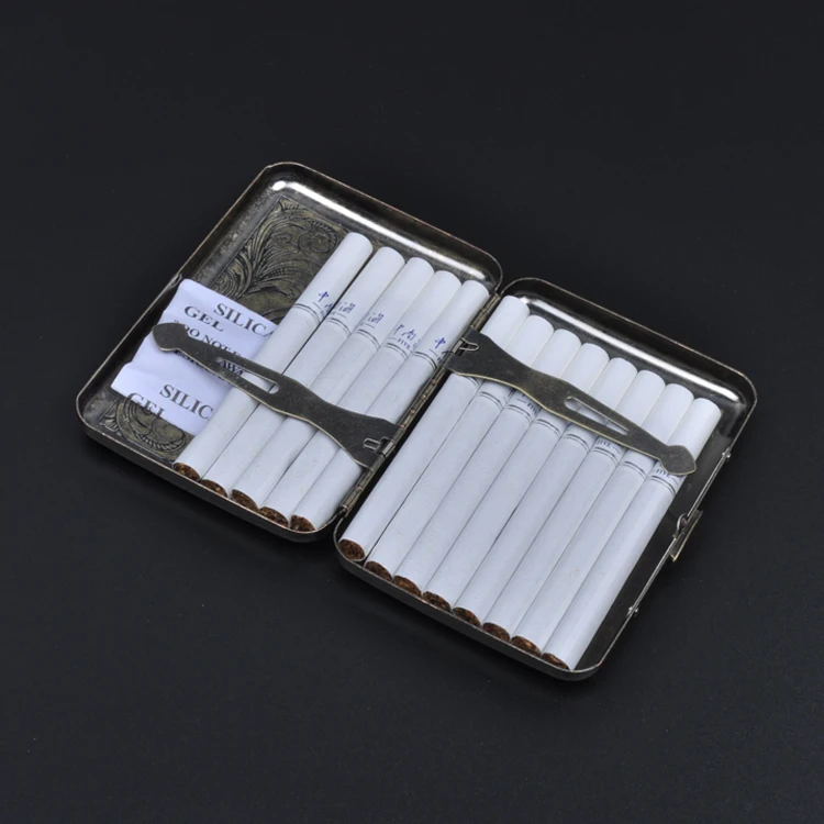 

16 Cigarette Boxes For Ultra Thin Men's Cigarette Boxes Metal Cigarette Boxes Portable Individual Cigarette Holders