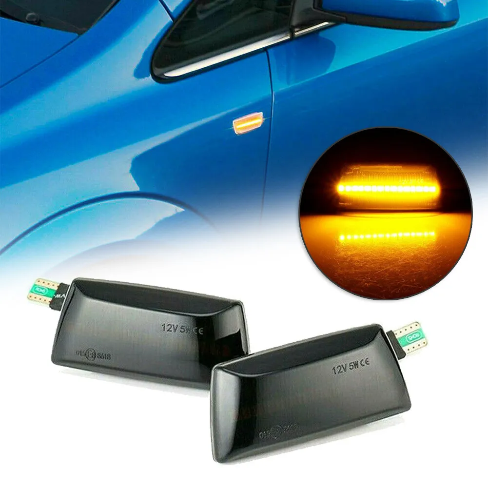 

12V LED 2x Turn Signals Amber Blinker Dynamic For Adam Astra Indicator