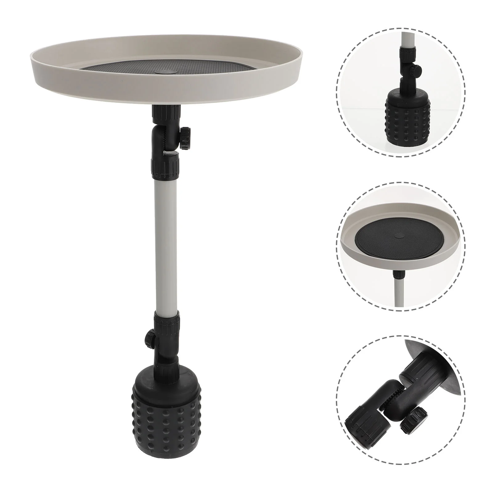 

Car Food Tray Portable Car Seat Water Cup Holder Car Rotating Tray Car Tray