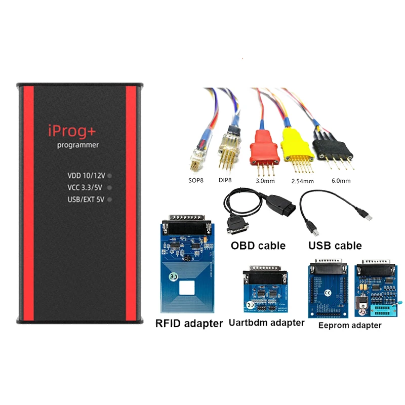 Программатор ключей ECU IPROG Pro 2021 V86 Iprog + сброс подушка безопасности IMMO V84 PK DIGIPROG 3
