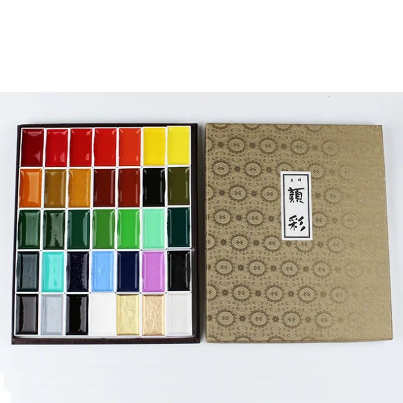 Акварельная краска художественный пигмент 8/12/18/24/35/48/60 цветов s Acuarelas