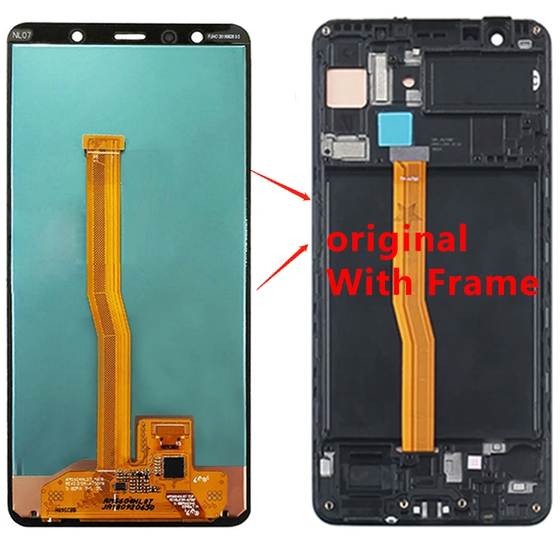 Оригинальный Для Samsung Galaxy A7 2018 SM-A750F A750F A750 ЖК-дисплей сенсорный экран дигитайзер