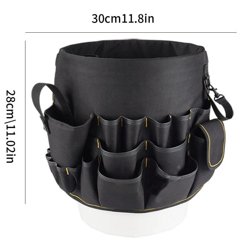 

Electric Bucket Tool kit Multi-Function Repair Kit, Household Gardening Hardware Tool Storage Bag, Construction Tool Box