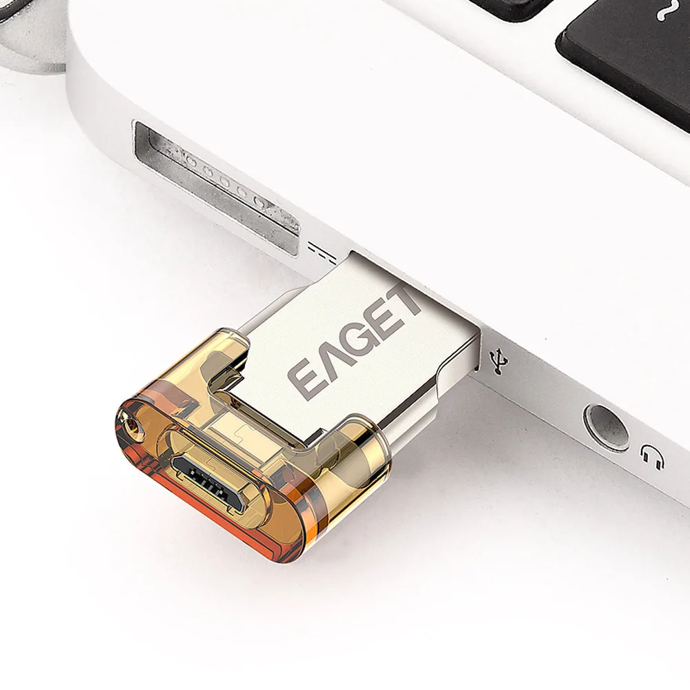 USB флеш накопитель EAGET V80 OTG флешка Micro 3 0 высокая скорость 64 ГБ флешка|stick cd|stick standstick