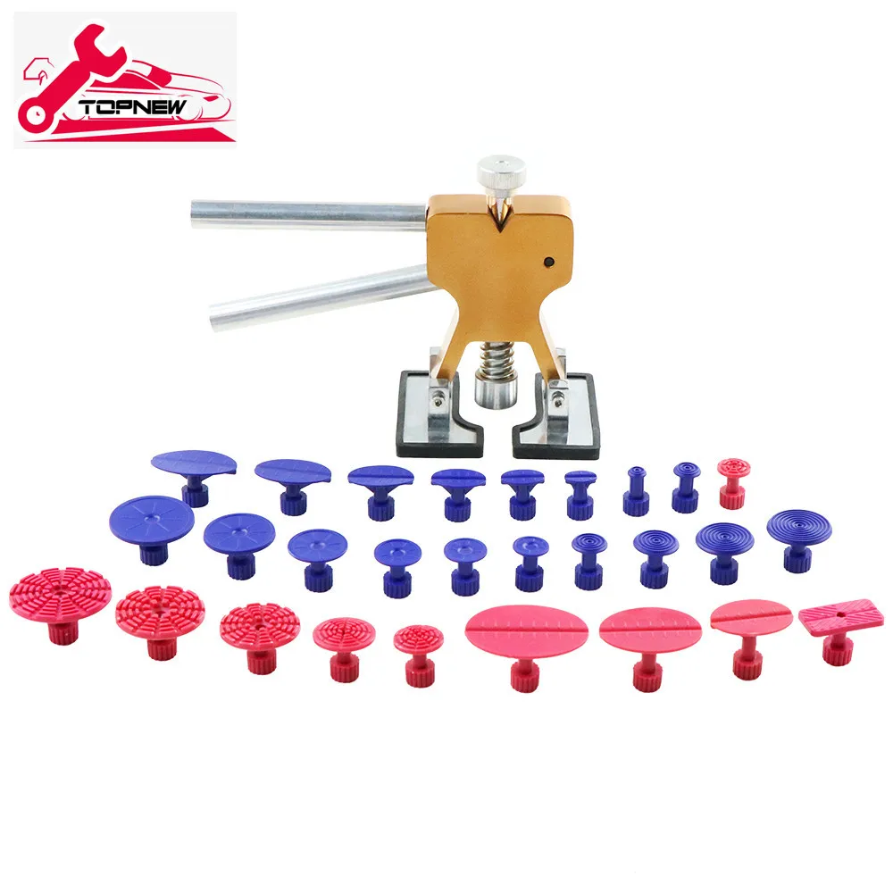OUTILS SANS PEINTURE DE RÉPARATION DENT ENSEMBLE GOLDEN LIFTER COLLE ONGLETS AUTO CARROSSERIE |