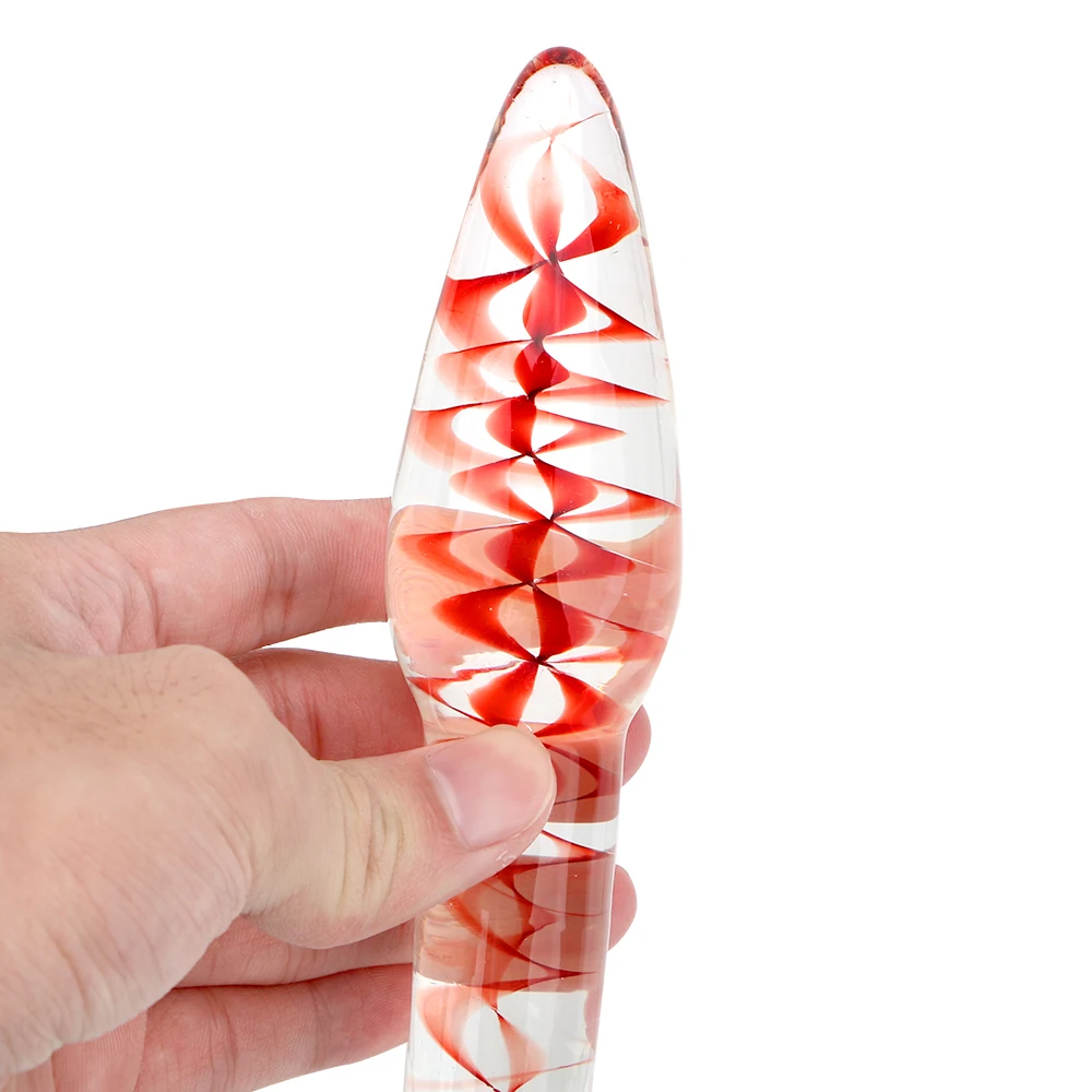OLO Adult Products Sex toys for Women Transparent Butt plug Female Masturbation Crystal Dildo Glass Anal Plug | Красота и здоровье