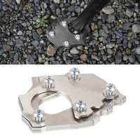 motorcycle stainless side stand enlarge footpad support kickstand for 1090 1050 1190 1290 adventure r 1290 super adventure r