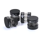 Аудиофильные амортизирующие шипы, пружинная амортизирующая подставка Hi-Fi, колонка с шипами, Звуковая подставка, одинарная черная продукция