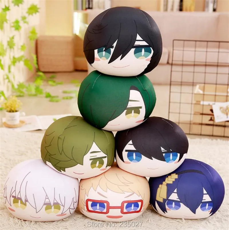 Аниме Touken Ranbu онлайн Фигурки игрушки Mikazuki Munechika Hotarumaru Kuninaga плюшевые куклы подушка