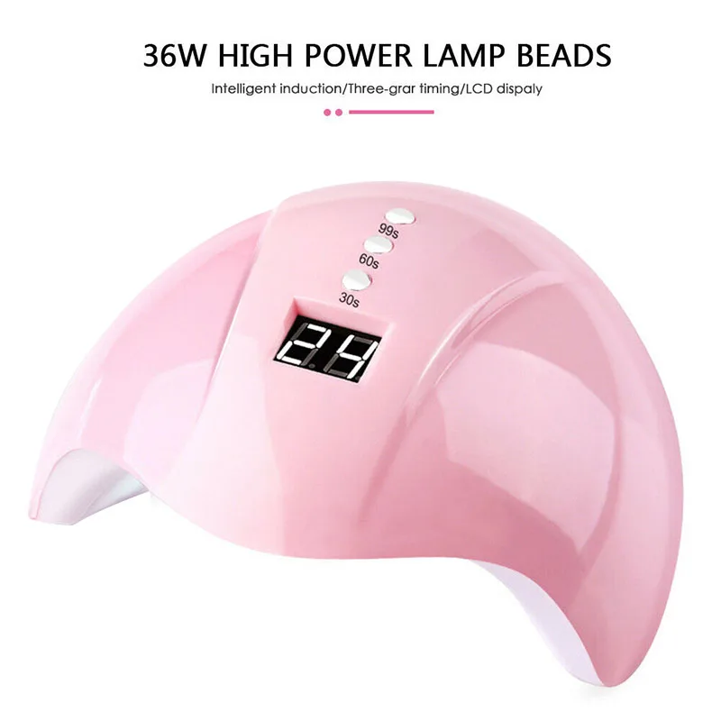Горячая Сушилка для ногтей Светодиодный УФ светильник Гель лак Электрический