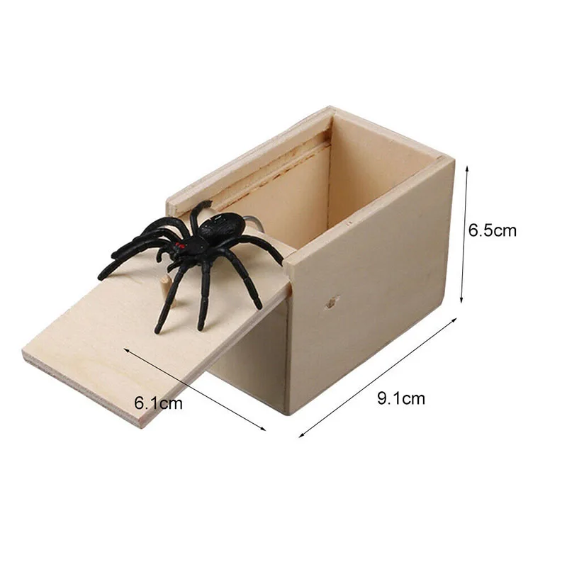 Креативный сюрприз забавный подарок новинка Веселый паук страшный День дурака