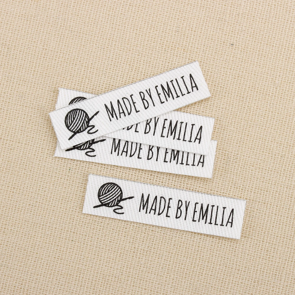 

160 шт на заказ Гладильные этикетки, логотип или текст, персонализированный бренд, хлопковые печатные этикетки, индивидуальный дизайн (TB3051)