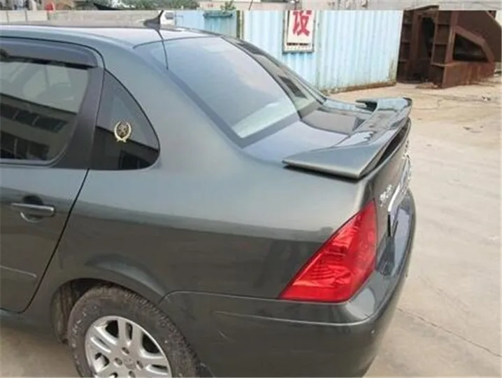For Peugeot 307 Spoiler High Quality ABS Material Car Rear Wing Primer Color 2008-2012 | Автомобили и мотоциклы