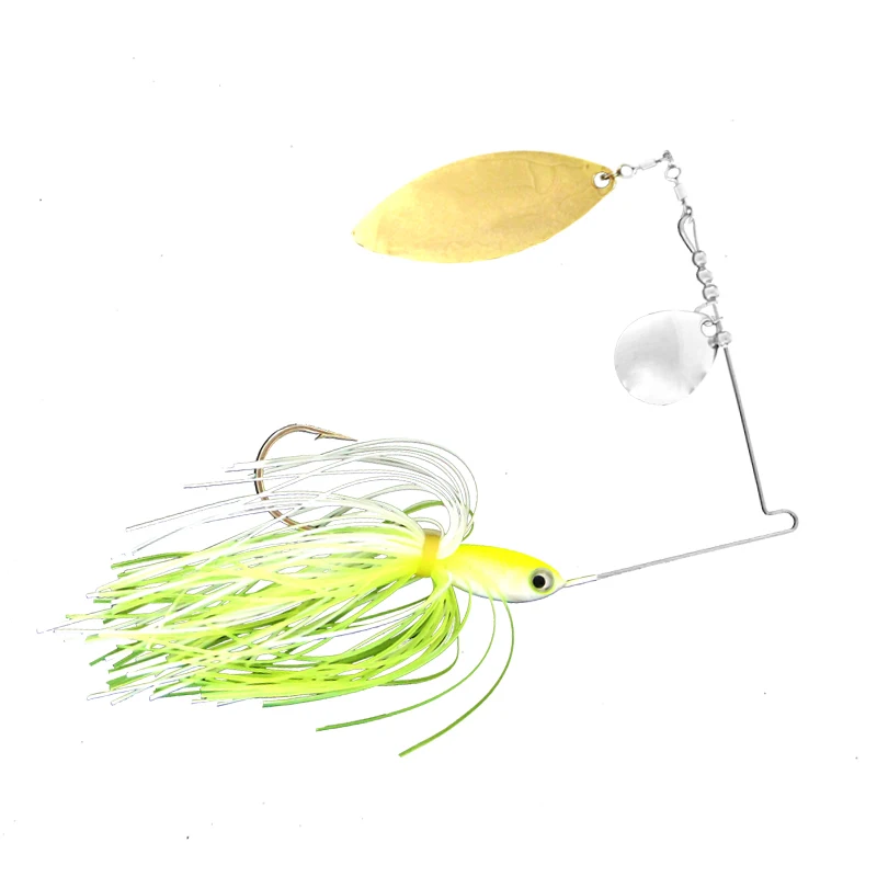 

Spinner Bait Spoon Buzz Bait Rubber Skirt Jig MetalLure Metal Jig Fishing-Tackle 7g 10.5g
